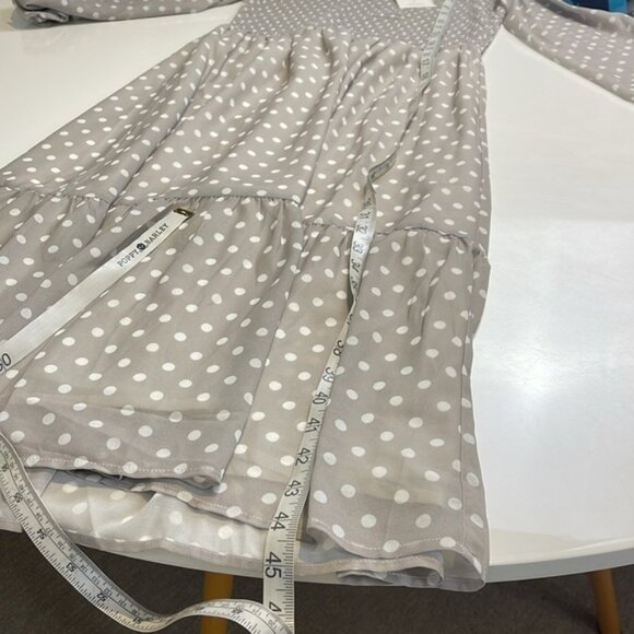 Mad About Style Jilly Box Fall. L Grace Midi Dress in Birch Dot. Jillian Harris - Picture 9 of 10